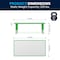 Flash Furniture Rectangle Preschool Table, Green, 23-5/8"x47-1/4", Plastic, Steel, Green YU-YCY-060-RECT-TBL-GREEN-GG - alternate 8
